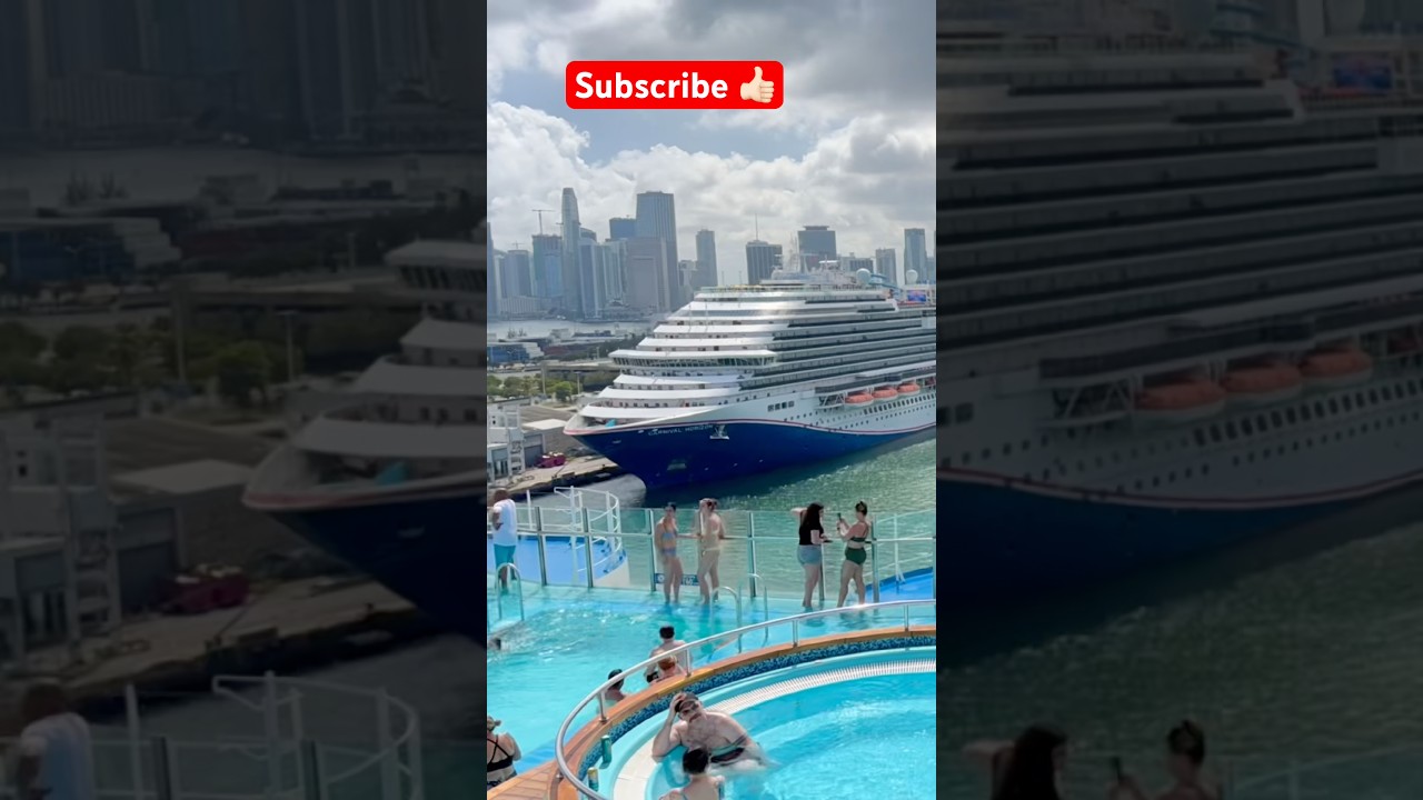 Sailing away from Miami on the incredible Carnival Celebration 🌴🚢✨