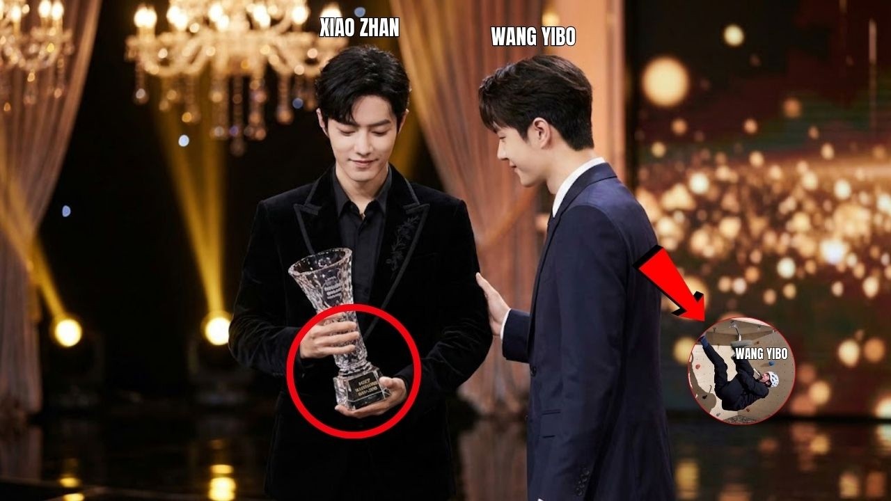 Ван Ибо потерял контроль! Взрывной скалолазный трюк после того, как Сяо Чжань попал в список самых