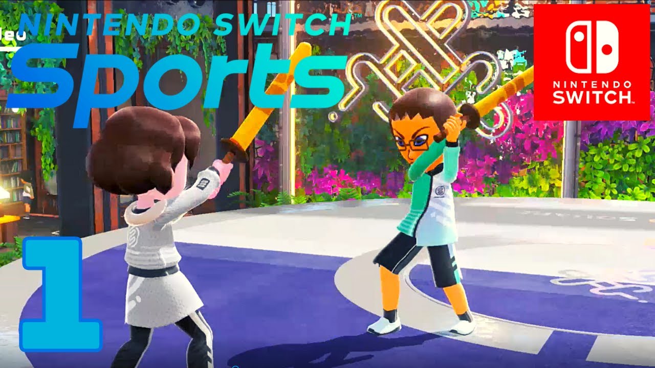 01 ⚔️ Schwing das Schwert [Chanbara] ⚔️ Nintendo Switch Sports ⚔️ ...