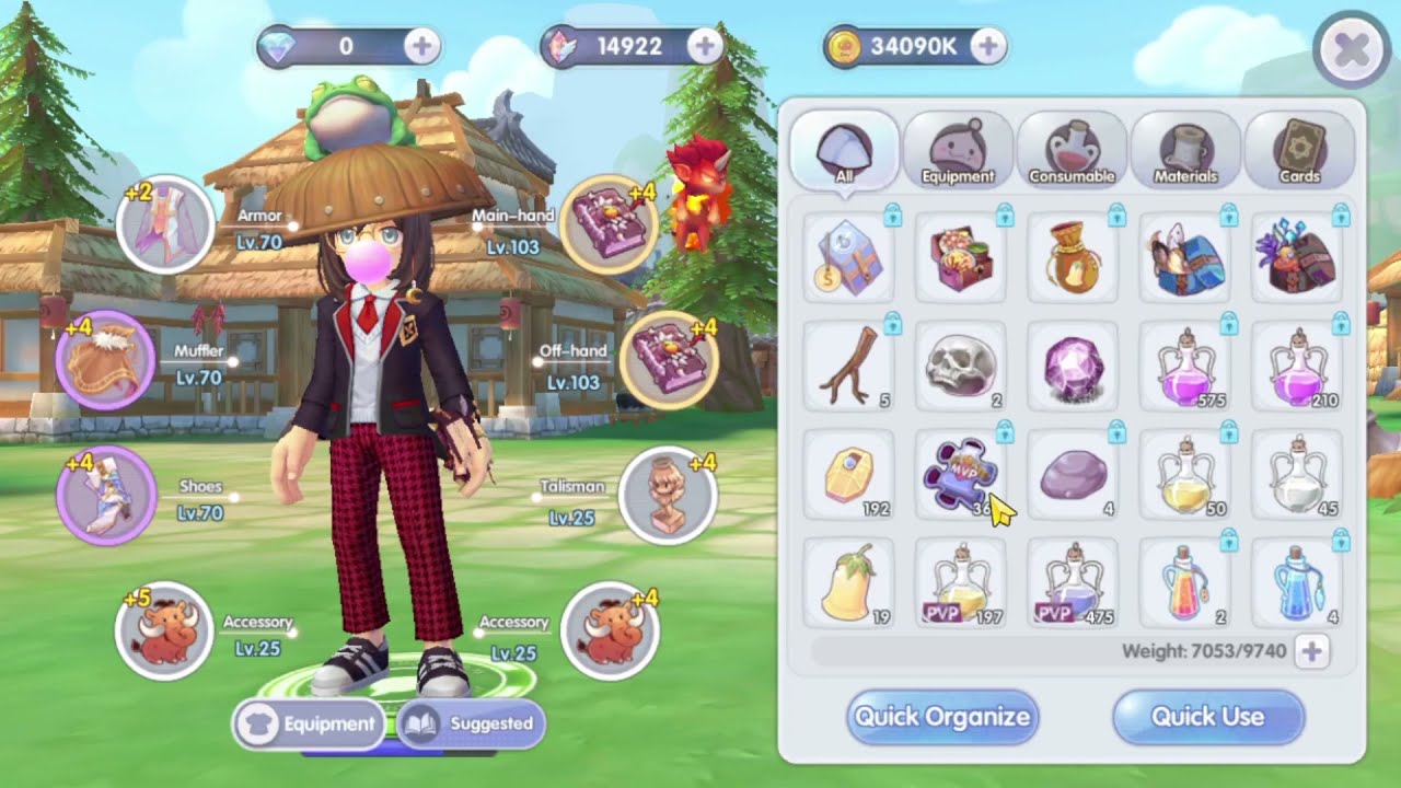 ROX F2P Shoe Eddga Card on High Priest YouTube