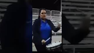 Drum Teacher Amazes Students with Snare Drum Solo