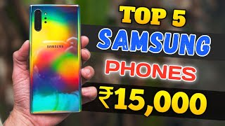 Top 5 Best Samsung Phone Under 15000 | Best Camera and Gaming | 6000 mAh | samsung phone under 15000