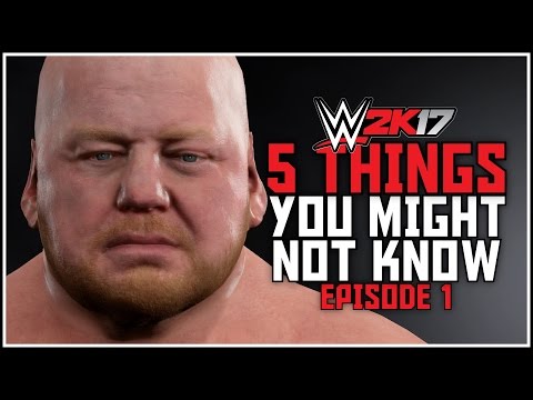 WWE 2K17 - 5 Things You Might Not Know! #1 (Remove Masks, Extra Superstar & More!) #WWE2K17