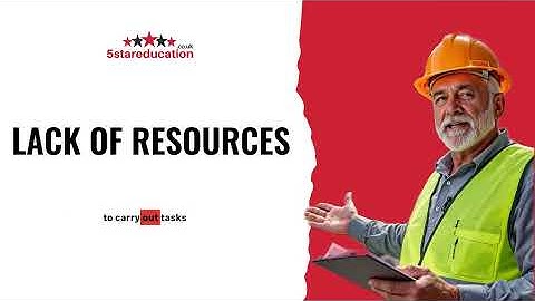 Level 6 NVQ CSM -LACK OF RESOURCES
