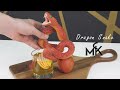 How To Make Dragon Snake and Apple Diorama / Polymer Clay / Epoxy resin