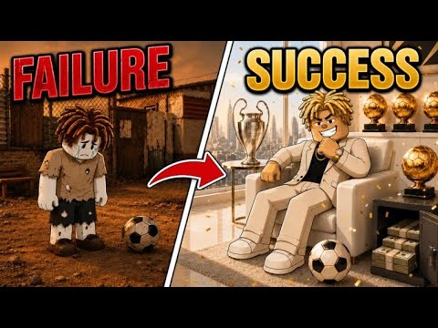 From Rookie To Ballon d'Or In Start Your Soccer Career Roblox 