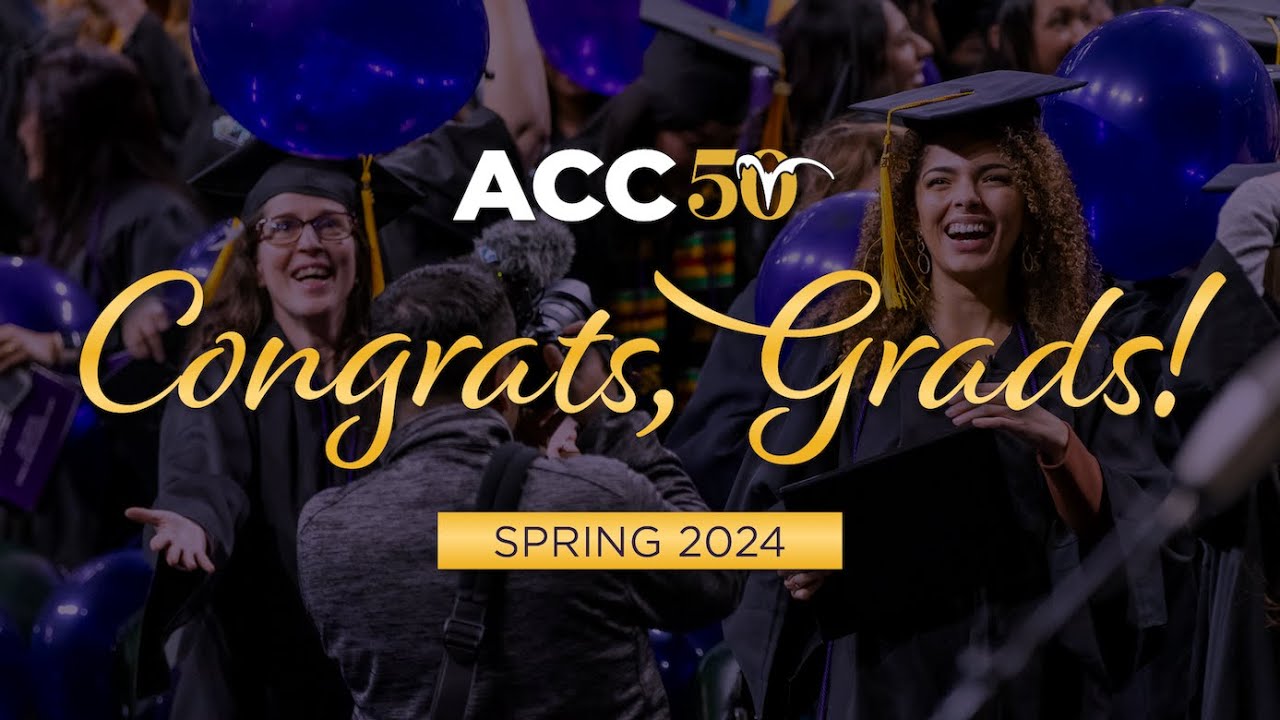 ACC Spring 2024 Commencement- ACCTV Recap - YouTube