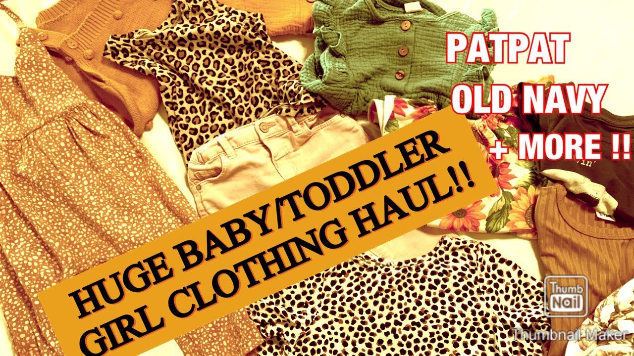 Huge Baby/Toddler Girl Summer 2020 Clothing Haul