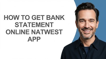 How to Get Bank Statement Online Natwest App - KevinHowTo