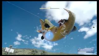 Final Fantasy XV catching the Murk Grouper (Angler's Nightmare Sidequest)