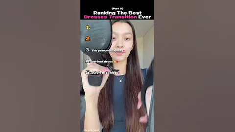 Ranking The Best Dressed Transition  (Part 11) #dress #women #shorts