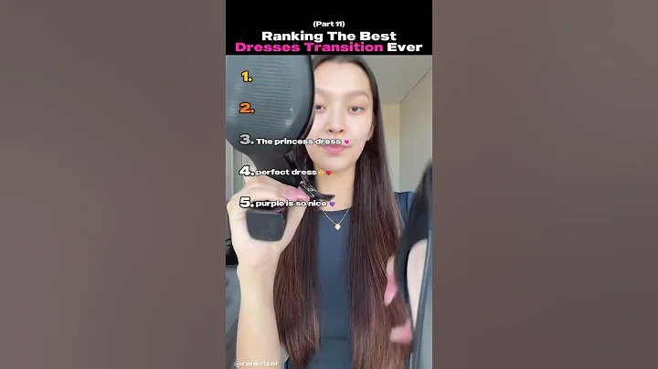 Ranking The Best Dressed Transition  (Part 11) #dress #women #shorts