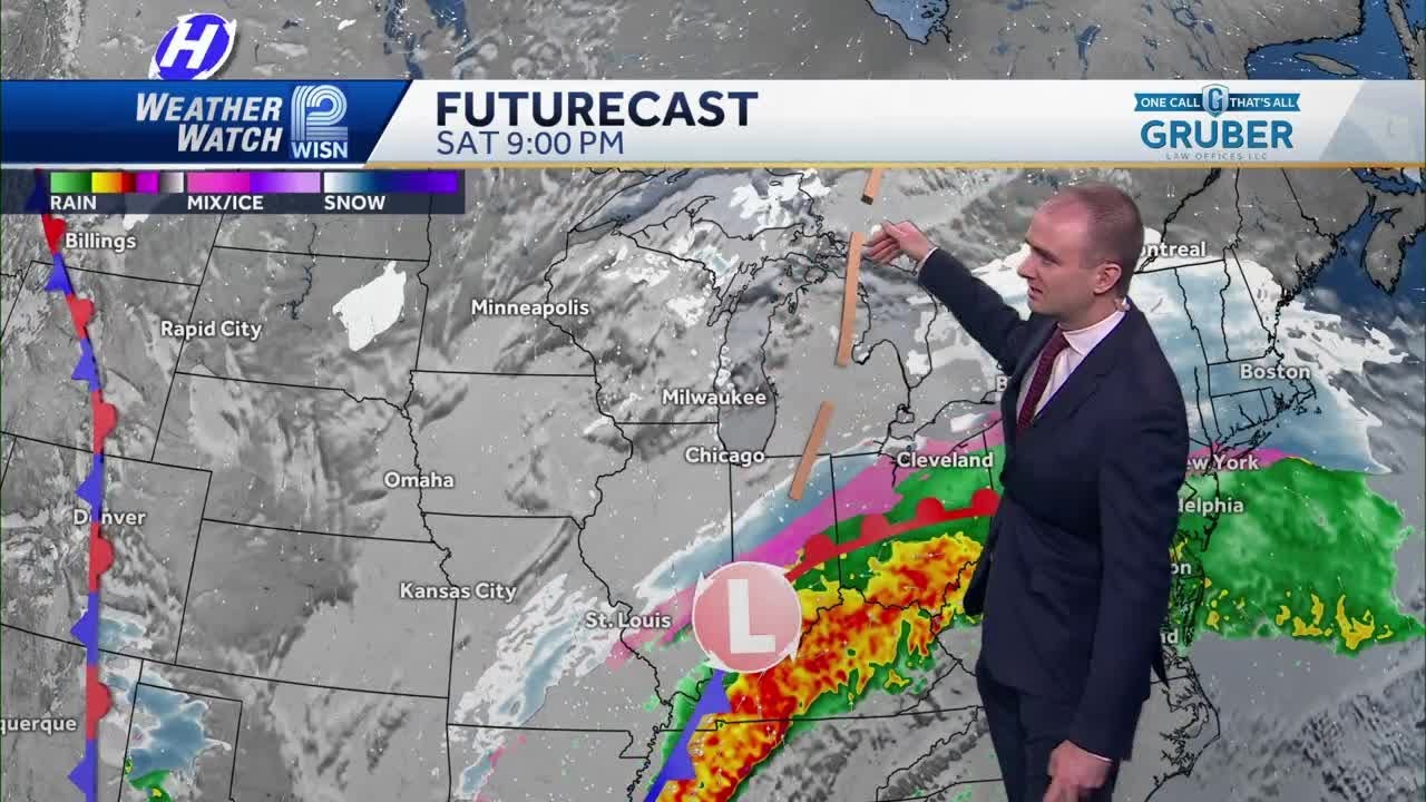 Weather: Snow Chances To Cold - YouTube