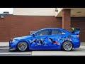 Driving with the windows down in an ETS V3 Extreme Straight Pipe Evo X (RIP Headphone Users)