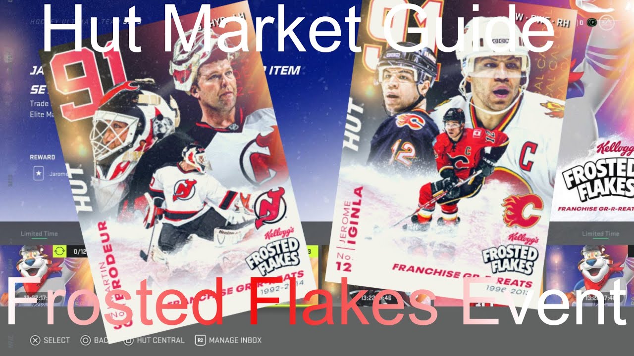 NHL 21 Hut Market Guide  -  Frosted Flakes Event
