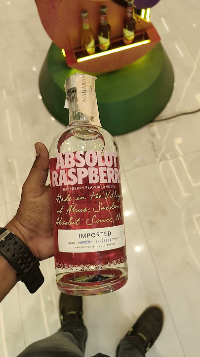 Absolute vodka raspberry 750 ml | Maharashtra price | #vodka #shorts #shortsvideo #youtubeshorts
