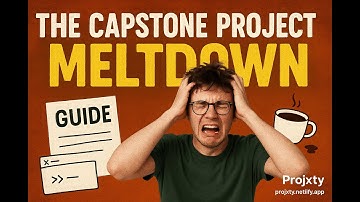 Projxty- One-stop Solution for the Final year Capstone Projects