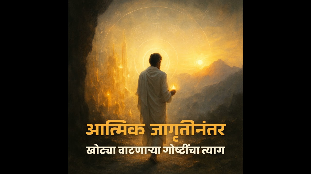 आत्मिक जागृतीनंतर खोट्या वाटणाऱ्या गोष्टींचा त्याग