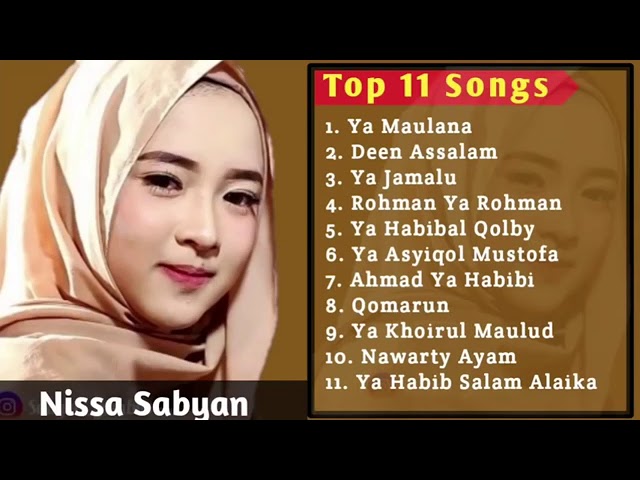 #TOP 11 Songs Nissa Sabyan class=