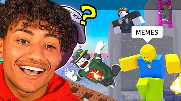 ROBLOX Steep Steps Funny Moments (MEMES) 😂