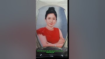 Tranh cát chân dung. Quà tặng độc lạ từ cát