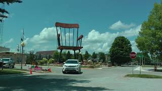 world's largest rocking chair in Casey, Illinois