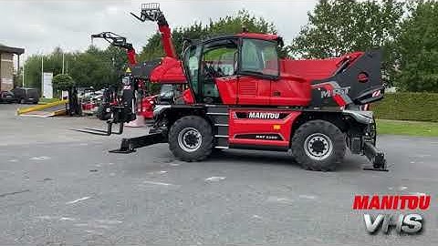 The new Manitou MRT Vison PLUS with remote control