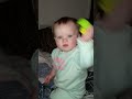 Boo boo baby bear throwing the ball for her dog dog!!!! #smartbaby #funnybaby #cutebaby #subscribe