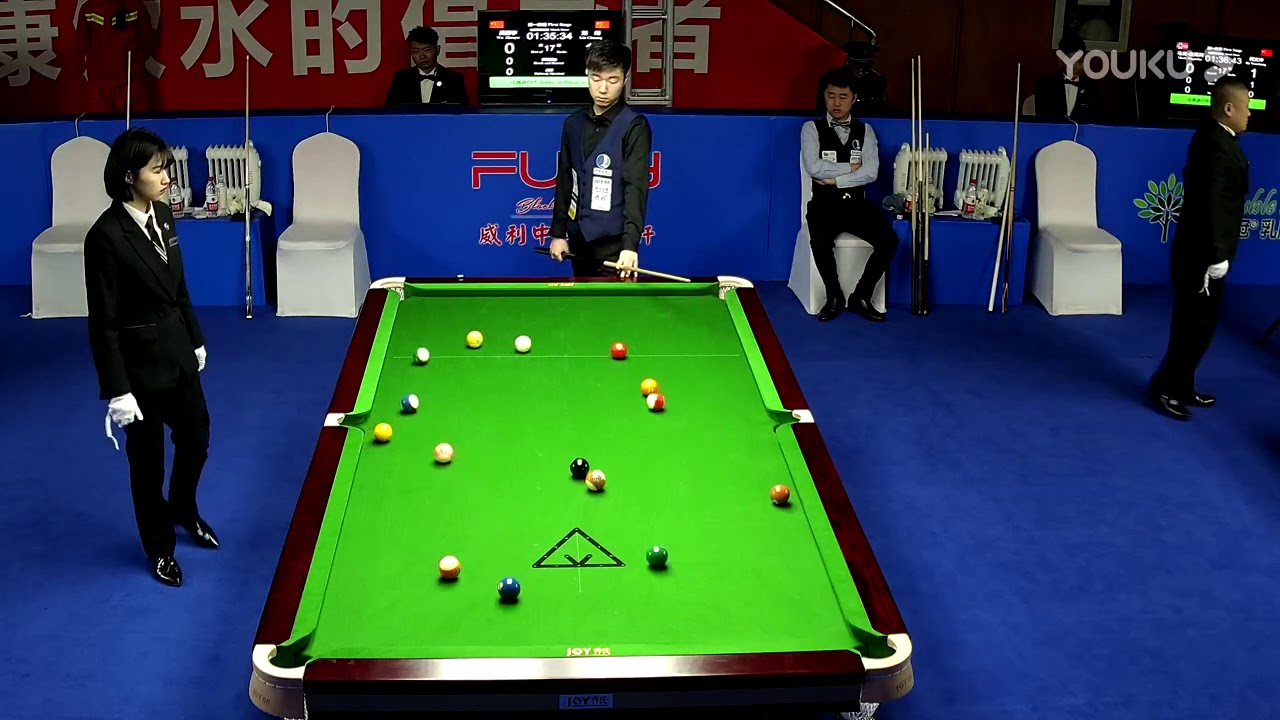 Wu Zhenyu (CHN) VS Liu Chuang (CHN) - 8th World Chinese Pool Masters ...