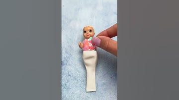 FUN DIY Miniature Mermaid #diy