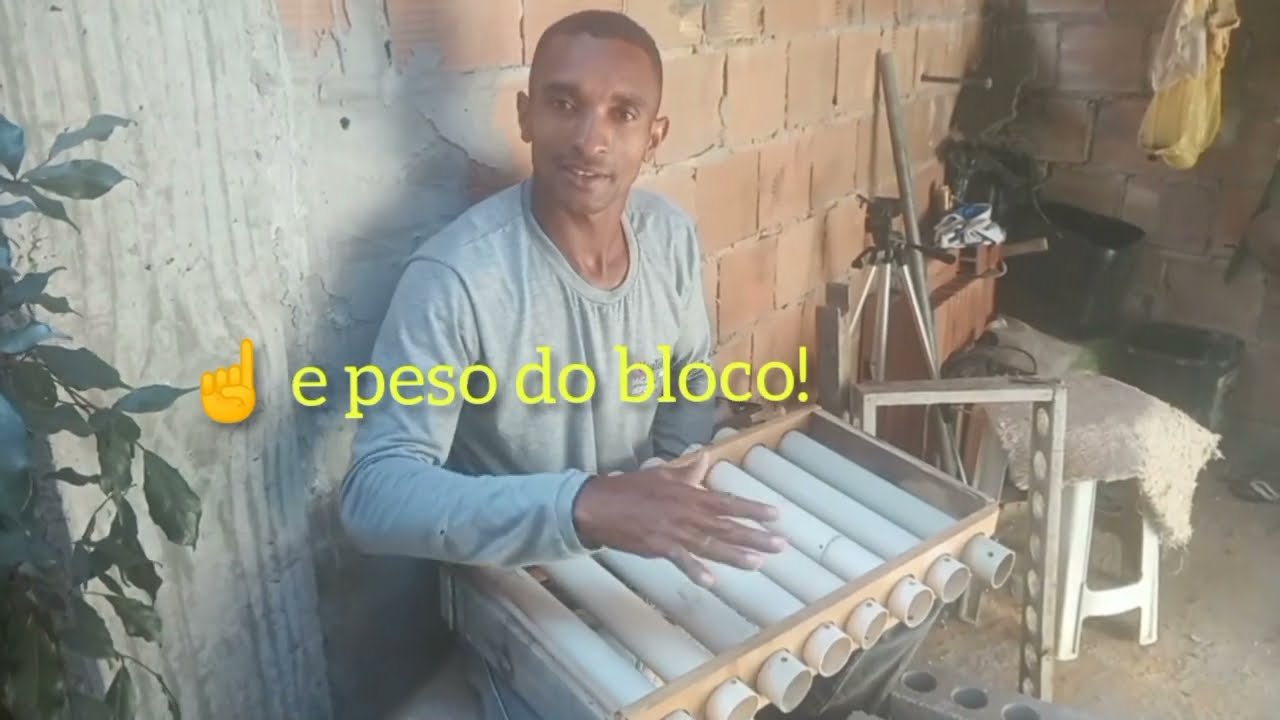 FORMA PRÁ BLOCOS DE ISOPOR