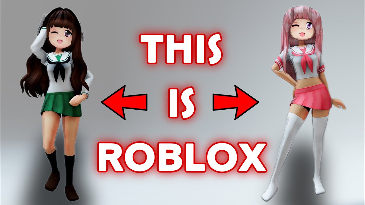 The new roblox anime avatars keep glitching to be naked : r/RobloxAvatars