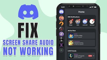 How To Fix Screen Share Audio Not Working Discord!