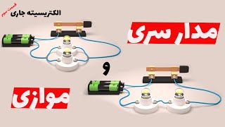 الکترون‌ها چطوری انرژی‌شون رو توی مدار سری و موازی تقسیم می‌کنن؟ توضیح مفهومی مدار‌های سری و موازی