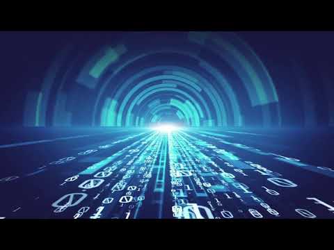 Video 515202 - Binary Digital Tunnel Footage
