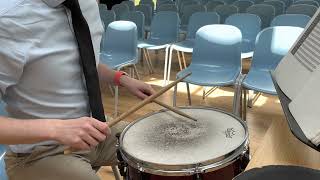 Grade 1 rudiment, Single Paradiddle