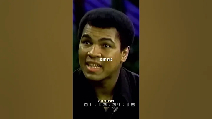 Muhammad Ali on the hardest hitter he fought 🥊