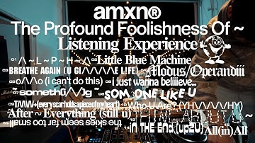 AMXNRADIO & Joel Houston - "The Profound Foolishness Of ~" Album Listening Experience [STUDIO CAM]