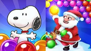 CHRISTMAS BUBBLE SHOOTER VS SNOOPY POP screenshot 5