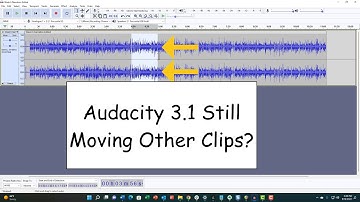 Audacity Moving Other Clips