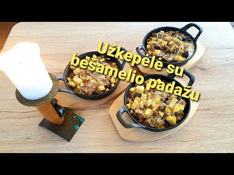 Video: Pyragas Su Bešamelio Padažu