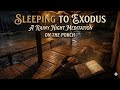 In a rainy night, sleeping on the porch of the chapel listening to the Book of Exodus| KJV| Healing