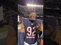 Mid-interview backflip! #nfl #chicagobears #victory