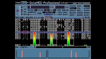 Octamed - WarHawk (C64) Amiga Cover