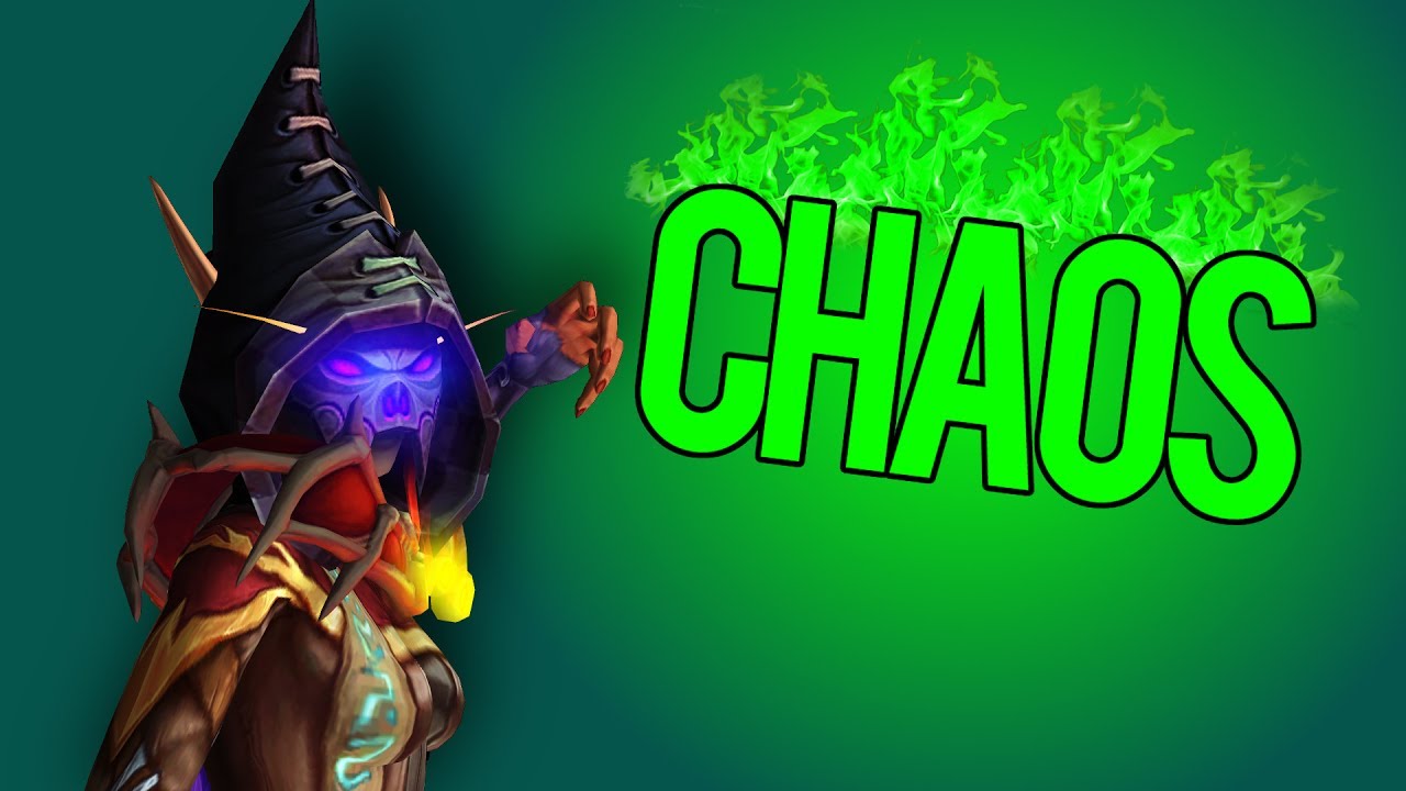 Chaos bolts destruction warlock pvp wow legion 7 2 5 youtube