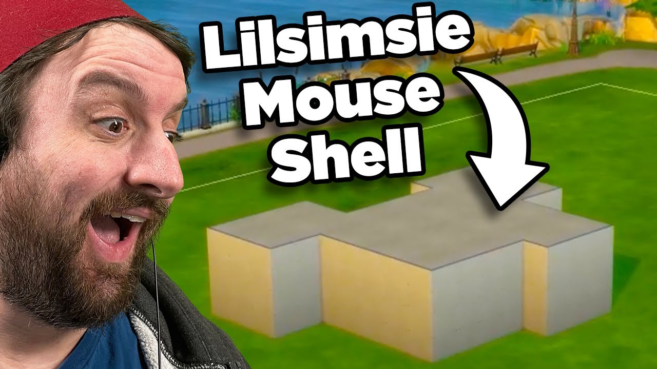 Building the Lilsimsie’s Mouse Shell in Sims 4!