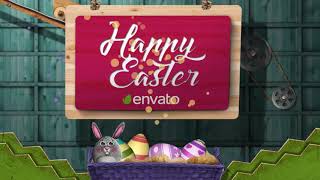 Famous Happy Easter | After Effects template Net Worth