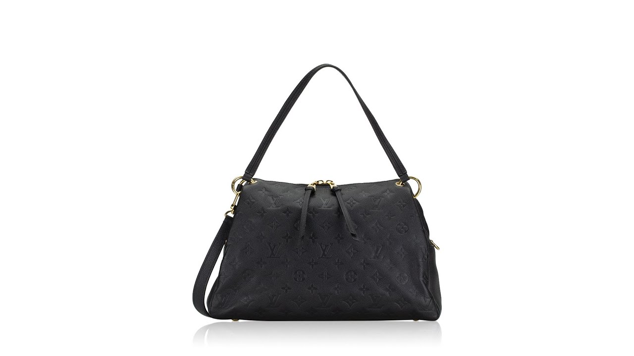 Louis Vuitton Black Empreinte Leather Ponthieu PM Bag – I MISS YOU