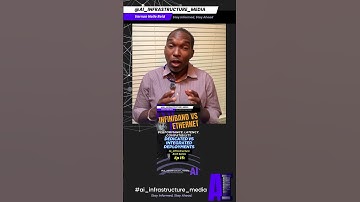 InfiniBand versus Ethernet voor AI-workloads: wat is het beste voor u? | #datacenter #ai #network...