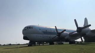 C-97 stratofreighter Don-Q-Inn walk around and inside tour! #aviation #c97 #aircraftspotting